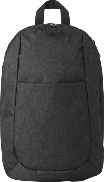 Polyester (300D) backpack - Black