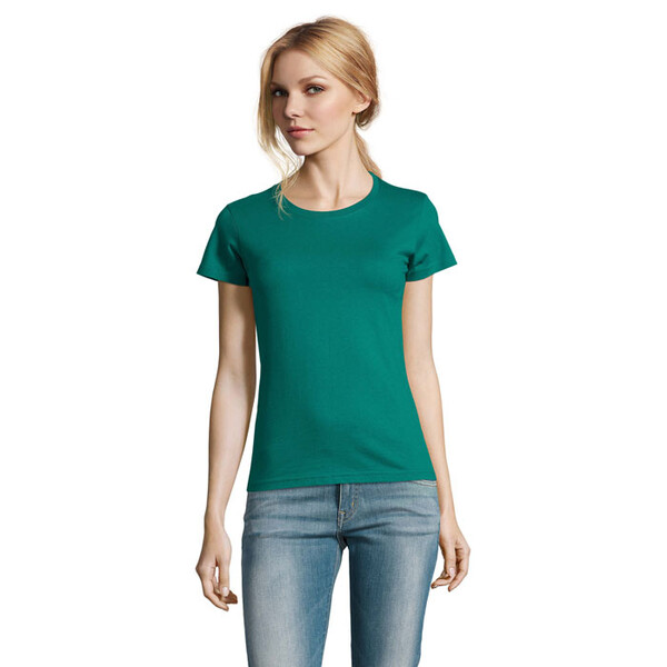 IMPERIAL WOMEN T-shirt 190g - Verde EsmeraldaXL