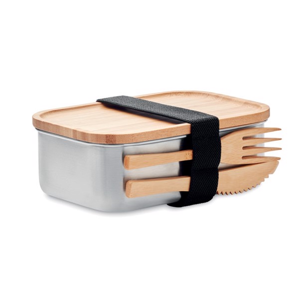 Lunch box en acier inox. 600ml Savanna