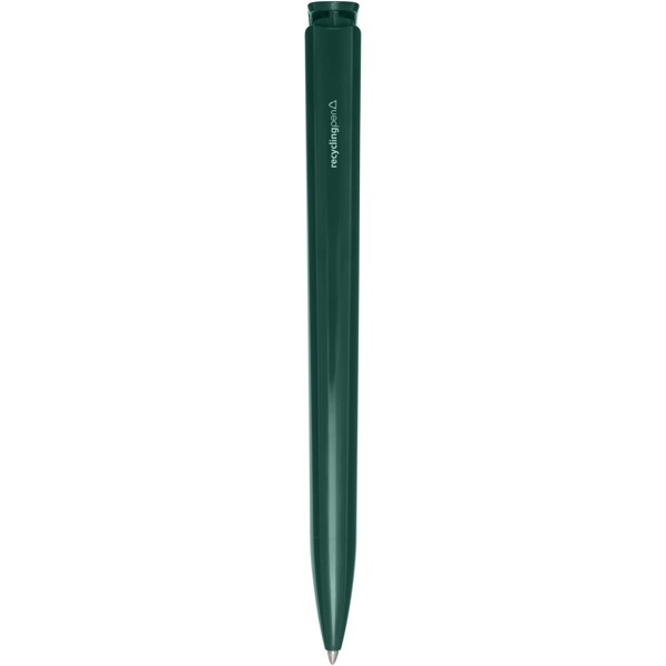 Penna a sfera in plastica riciclata Lucia (inchiostro blu) - Verde foresta