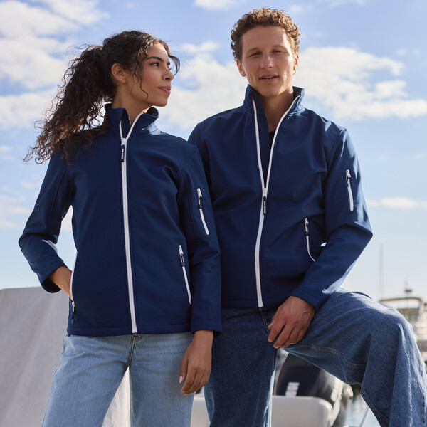 Veste Softshell homme 3 couches - DEEP ROYAL BLUE / XXL