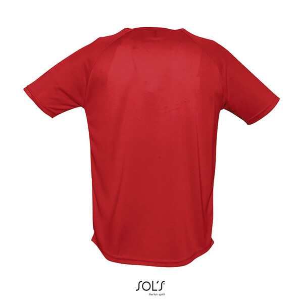SPORTY T-shirt homem - VermelhoXXL