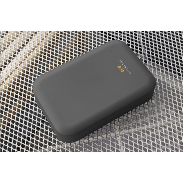 Amuse Recycled PP Lunch Box - Grey / Green