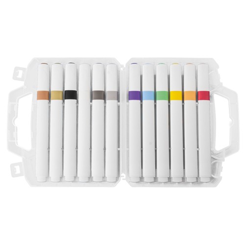 SET OF 12 ACRYLIC MARKERS “KOLORIN”