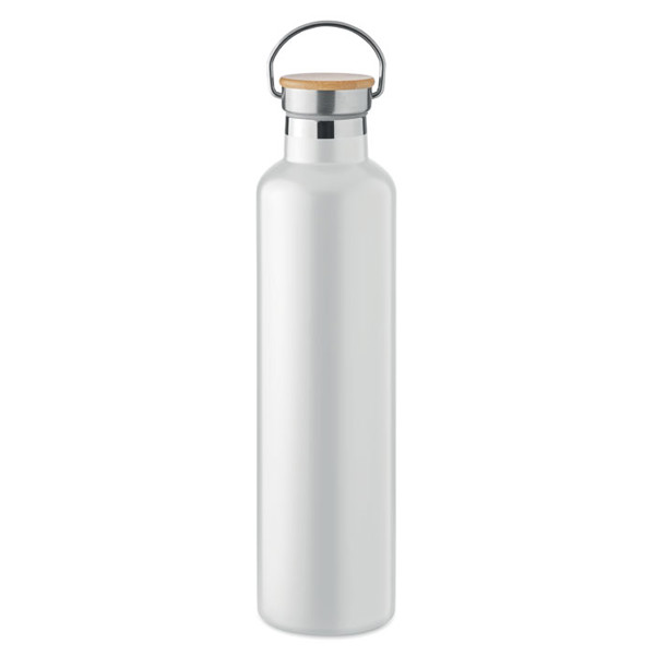 Double wall flask 1L Helsinki Large - White
