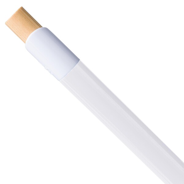 Guľôčkové pero z recyklovaného ABS Zian - Biela / Modrá
