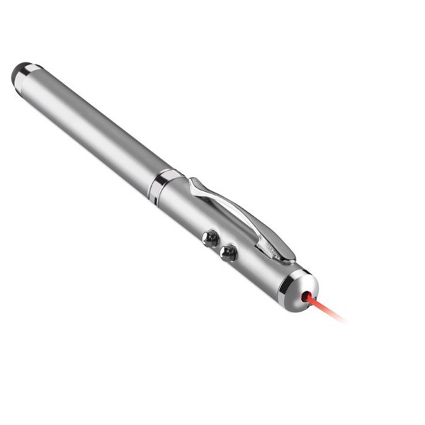 Triolux metal stylus pen, LED, laser pointer