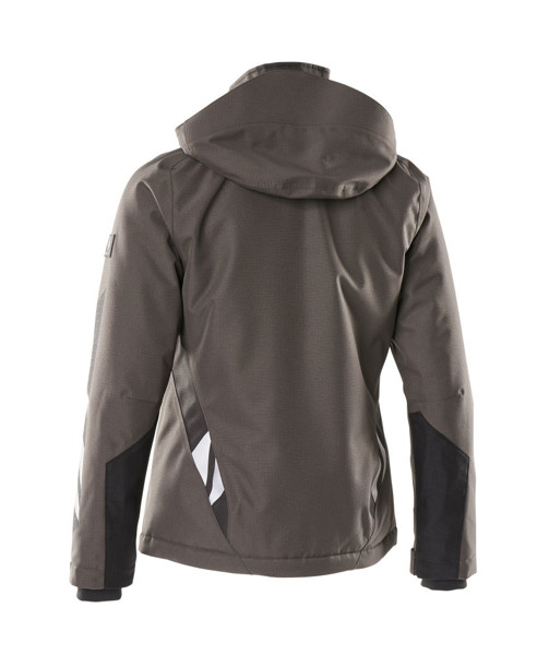 Winter Jacket - MASCOT® - Dark Anthracite / Black / XL