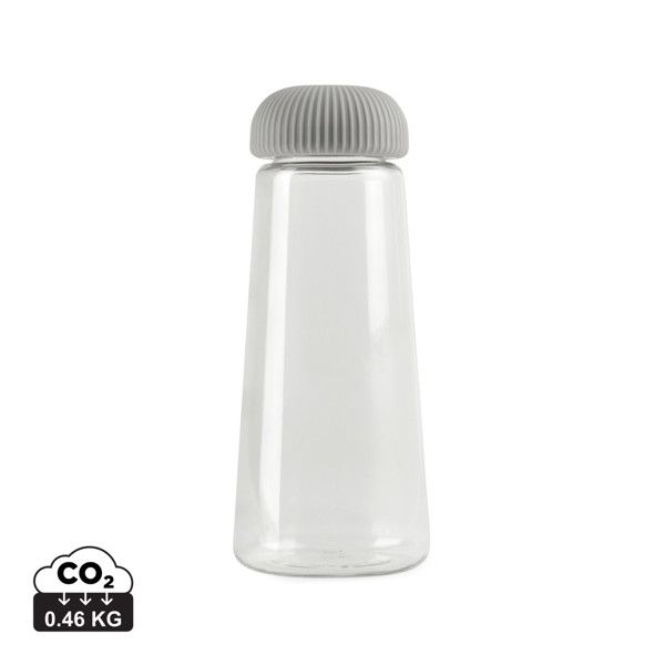 VINGA Erie RCS recycled pet bottle 575 ML - Transparent