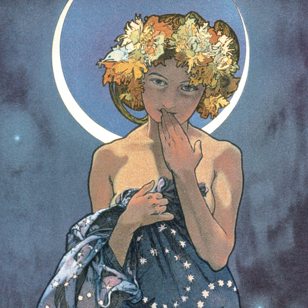 Notique Poznámkový Kalendář Alfons Mucha 2027, 30 x 30 cm - Východní