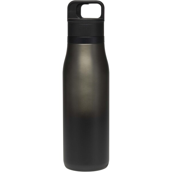 SMART 500 ml RCS recycled stainless steel double wall vacuum insulated tumbler - Black