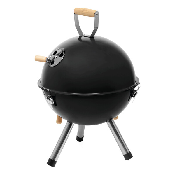 Malý okrúhly gril Cookout - Čierna
