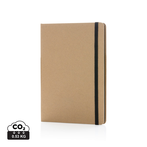 A5 kraft notebook - Black