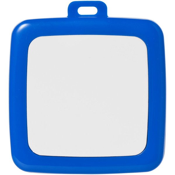 Clé USB rotative square - Bleu / Blanc / 64GB