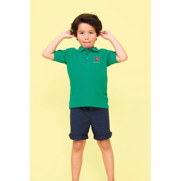 SUMMER II KIDS Polo 170g - White / XL
