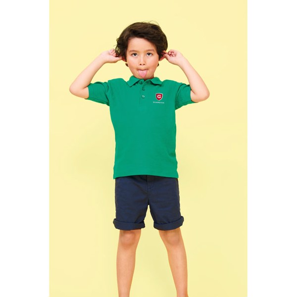 SUMMER II KIDS Polo 170g - Branco / XL