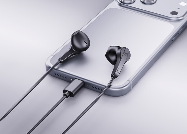 Urban Vitamin Hartford RCS wired earbuds - Black