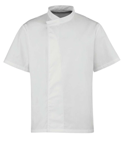 ‘Culinary’ Chef’S Short Sleeve Pull On Tunic - XS