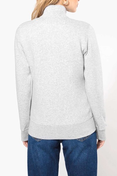 Ladies Fleece Cadet Jacket - Black / M