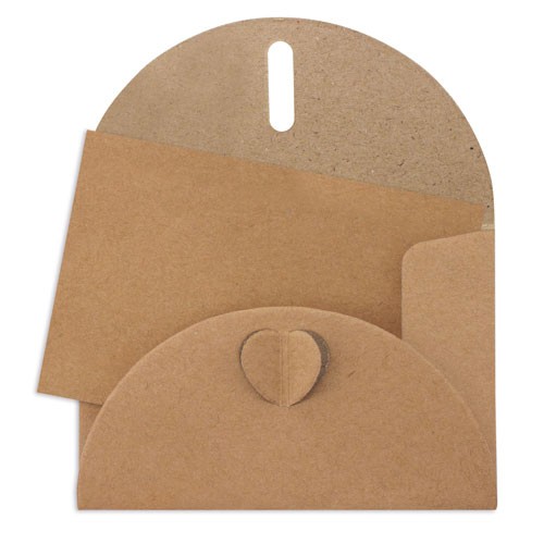CARTE VINTAGE FLEUR SÉCHES (PACK DE 10)