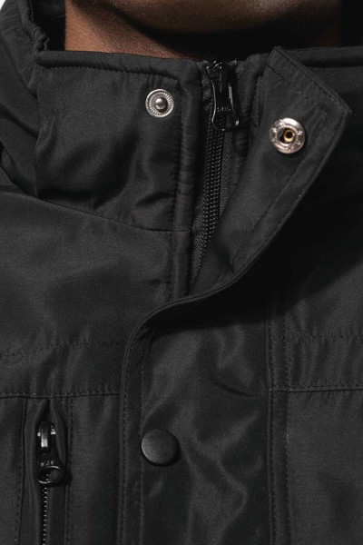 Parka With Removable Hood - S