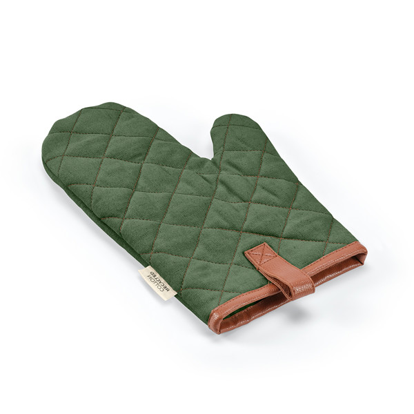 Basquiat Kitchen Glove - Vojenská Zelená