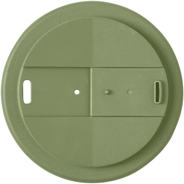 Bicchiere isolato Brite-Americano® POP da 350 ml con coperchio ermetico - Verde melange