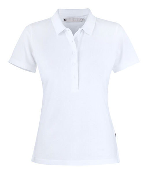 Harvest Sunset Strech Polo Lady White XS