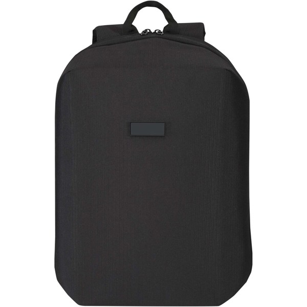 Luma 15" GRS Laptop-Rucksack aus recyceltem Material mit Diebstahlschutz 10L - schwarz