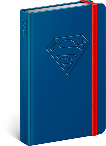Notique Notes Superman – Logo, Linkovaný, 11 x 16 cm