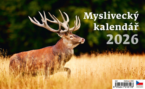 Stolní kalendář Myslivecký 2026