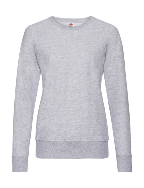Ladies Lightweight Raglan Sweat - White / 2XL