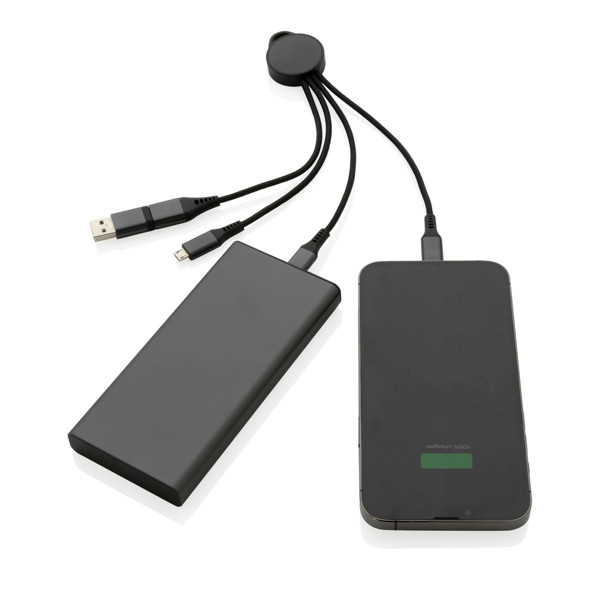 Xd Xclusive 6-v-1 polnilni kabel, recikliran aluminij