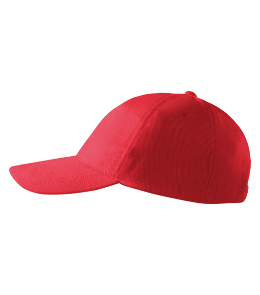 Čepice Unisex Malfini® 5P - Červená / nastavitelná