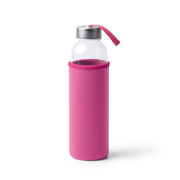 Camu Crystal Bottle 500 Ml - Fuchsia