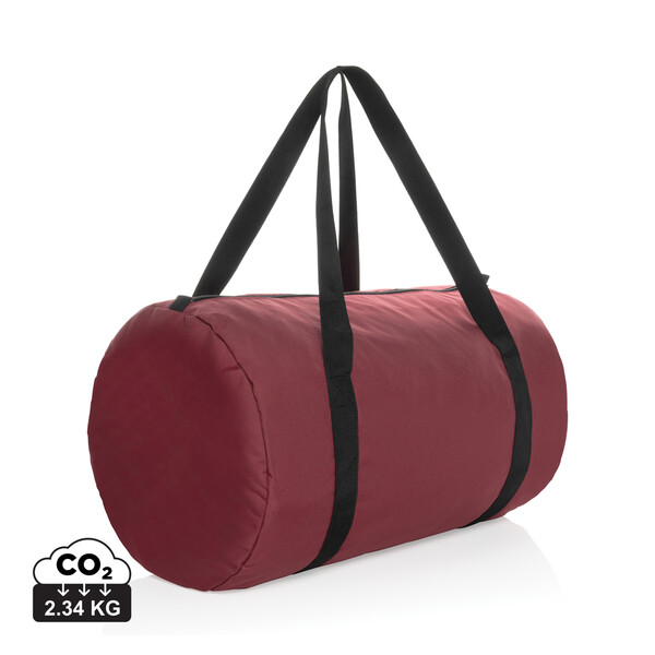 Borsa sportiva pieghevole Dillon AWARE™ RPET - Rosso Ciliegio