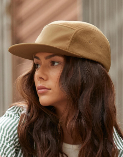 Recycled Fleece Outdoor Camper Cap - Biscuit / ONE SIZE