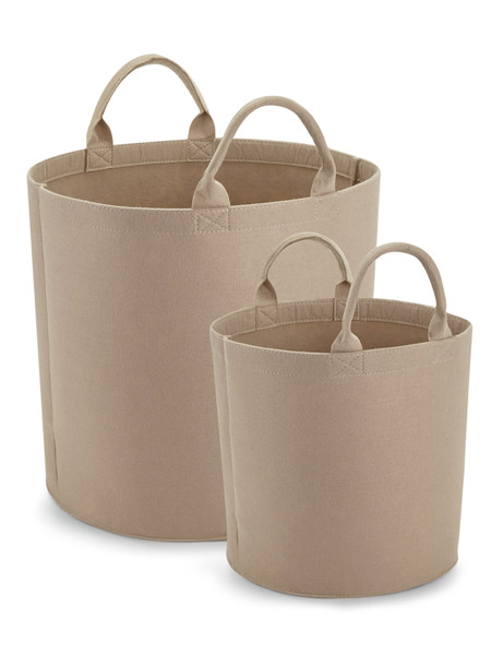 Felt Trug - Soft White