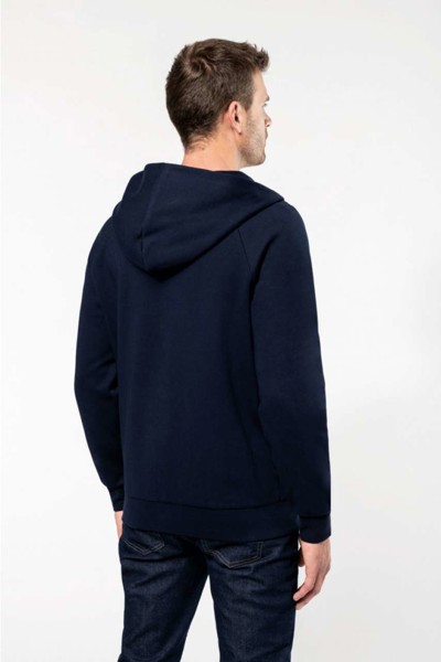 Men's Zipped Hoodie - Deep Navy / M