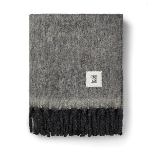Vinga Saletto wool blend blanket - Grey