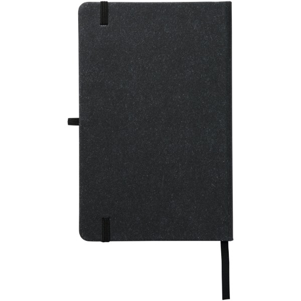 Carnet de notes A5 en cuir Atlana - Noir