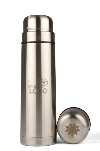 Vacuum flask with two cups PAVO 750 ml