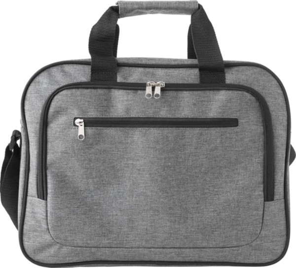 Sacoche porte-ordinateur en polyester Isolde - Grey