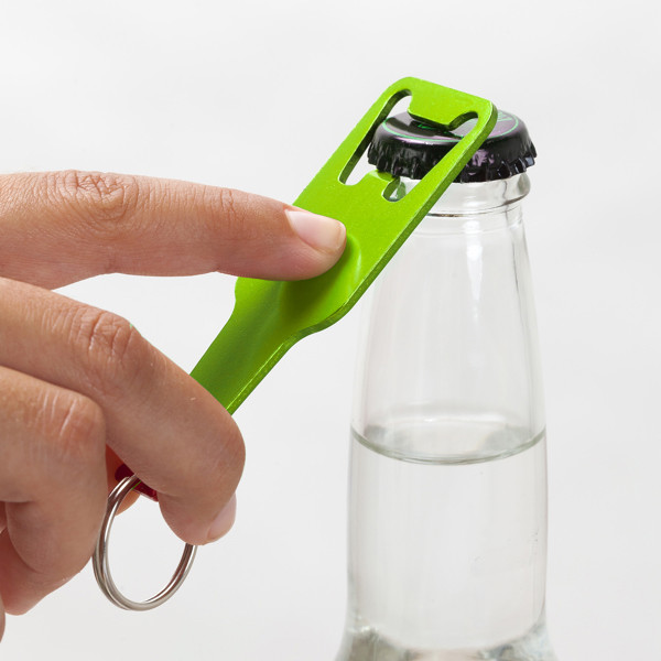 Stout Opener Keychain - Silver