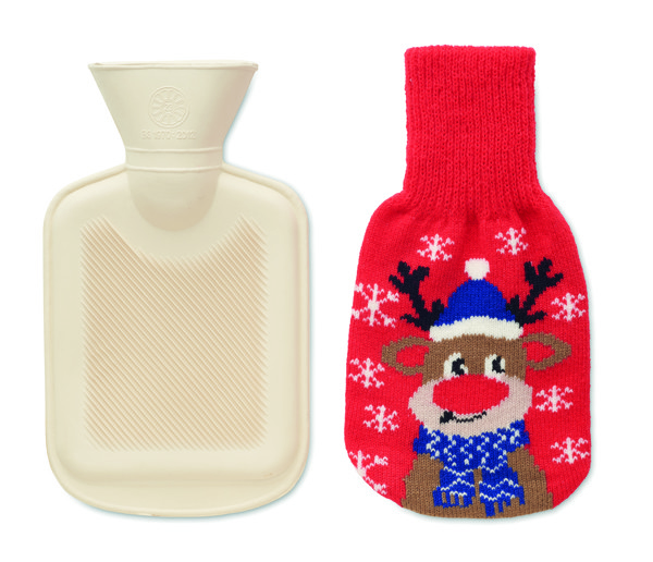 Hot water bottle 250ml Aarhus - Red