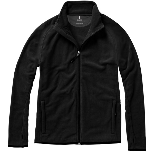 Veste micro-polaire full zip homme Brossard - Noir / L