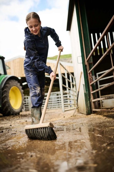 Junior Packaway Jacket - Black / 32