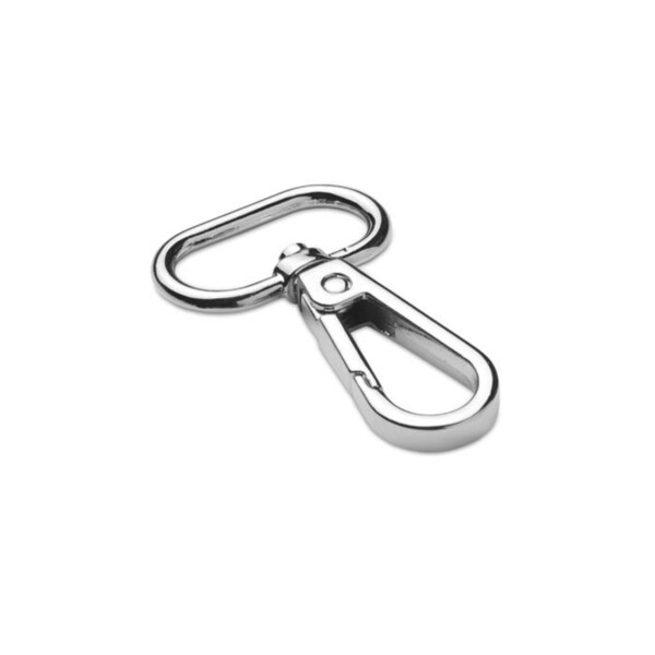 Sublimated short strap phone holder - Silver hook