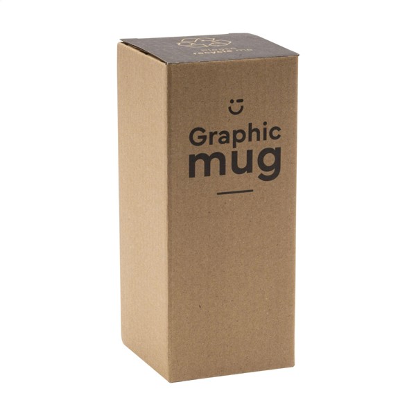 Graphic Mug 300 ml gobelet thermos - Blanc