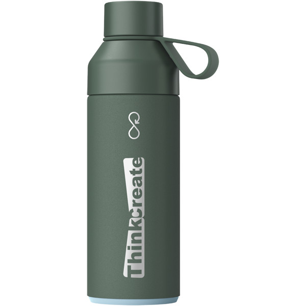Garrafa com isolamento a vácuo de 500 ml "Ocean Bottle" - Verde floresta